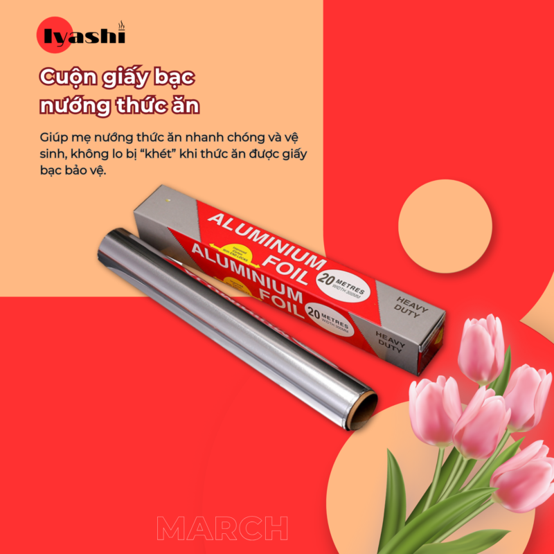 Gợi ý Cuộn Giấy Bạc dành cho mẹ